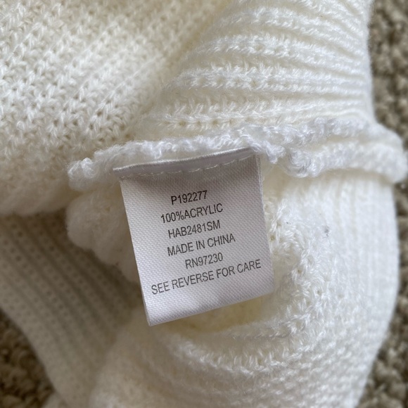 Vici Cream Twist Back Sweater - Picture 5 of 5